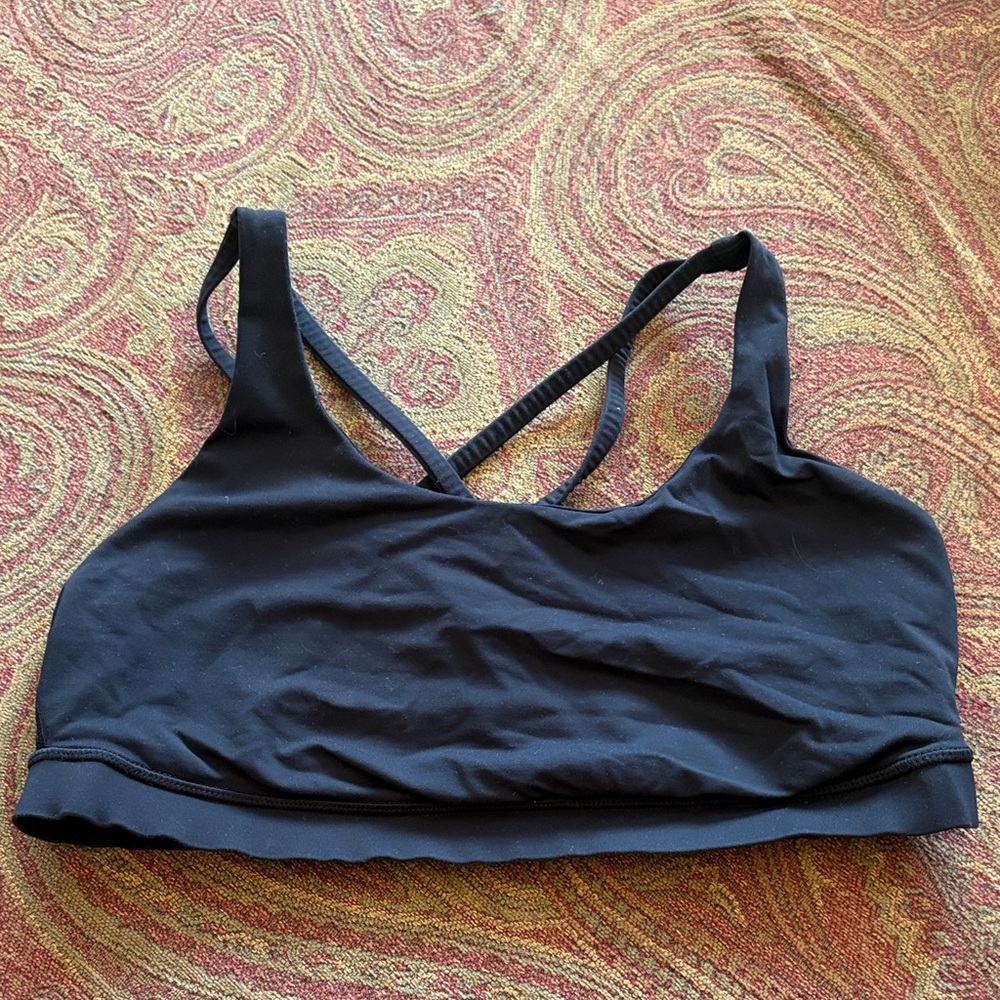 Lululemon Athletica Black Sports Bra